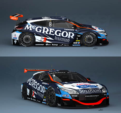 Livery Megane Trophy Schothorst